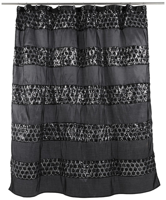 Popular Bath 13pc Sinatra Bathroom Shower Curtain