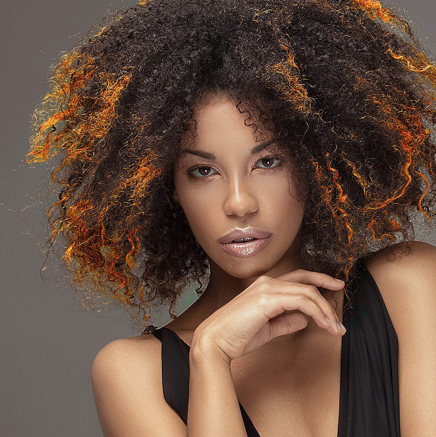 Colorme Root Touch Up Temporary Hair Mascara to color and Blend Semi Permanent Dye regrowth. Washes Out (TANGERINE)