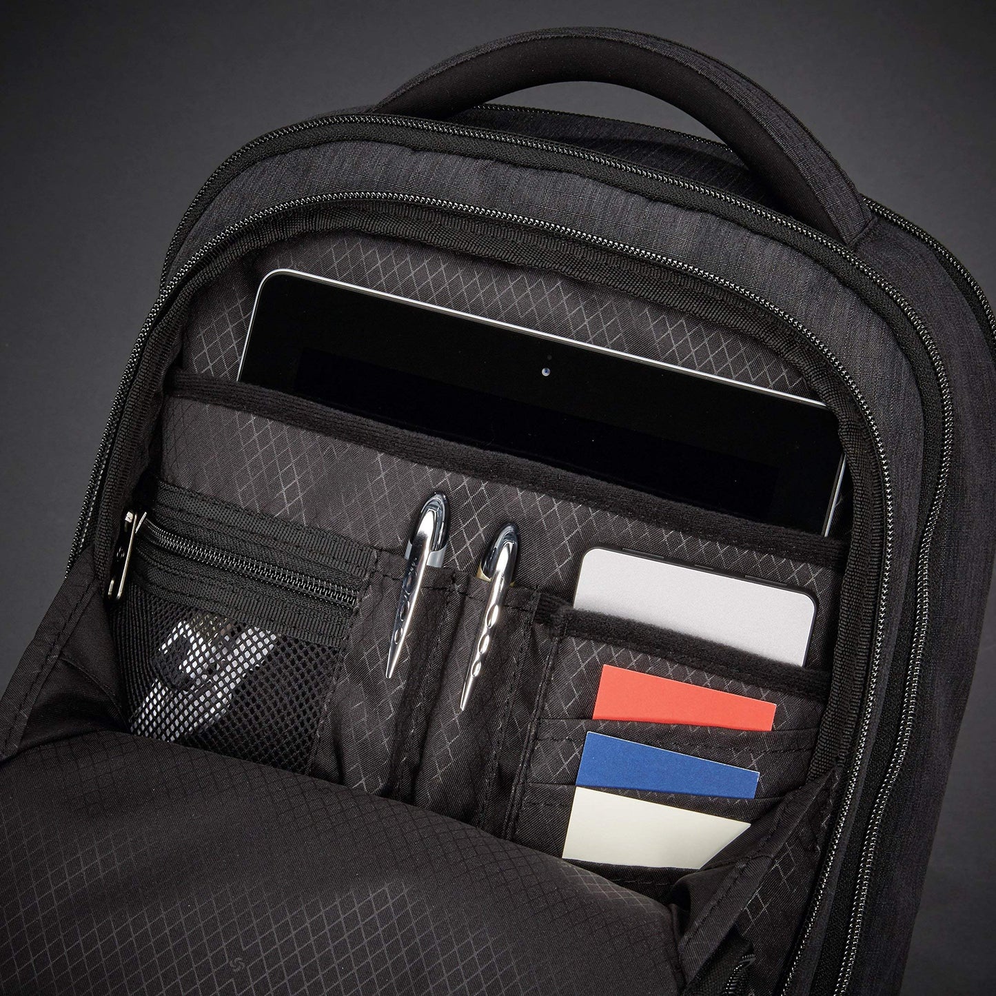 Samsonite Modern Utility Mini Laptop Backpack, Charcoal Heather, One Size