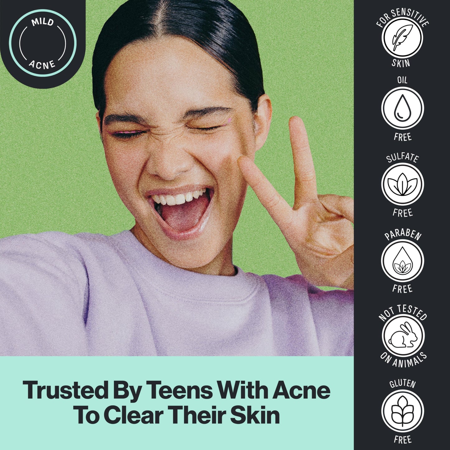 Oxy Sensitive Skin Acne Cream Cleanser