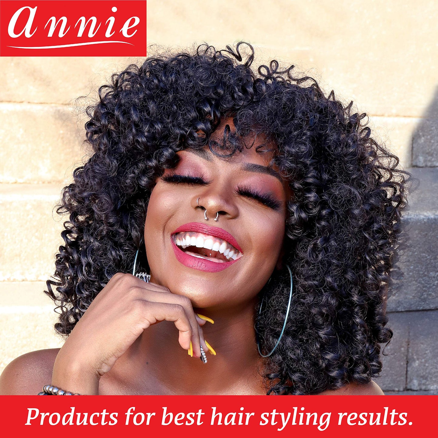 Annie Salon Style Small Foam Hair Rollers - 5/8" Blue - 14 Piece Set - Soft Heat-less Hair Curling Tools