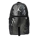 Nike Michael Jordan Air Jumpman Backpack Bookbag, BLACK/SILVER LAPTOP STORAGE