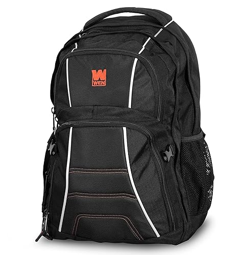 WEN 49020 Four-Compartment Heavy Duty Backpack with Laptop Storage
