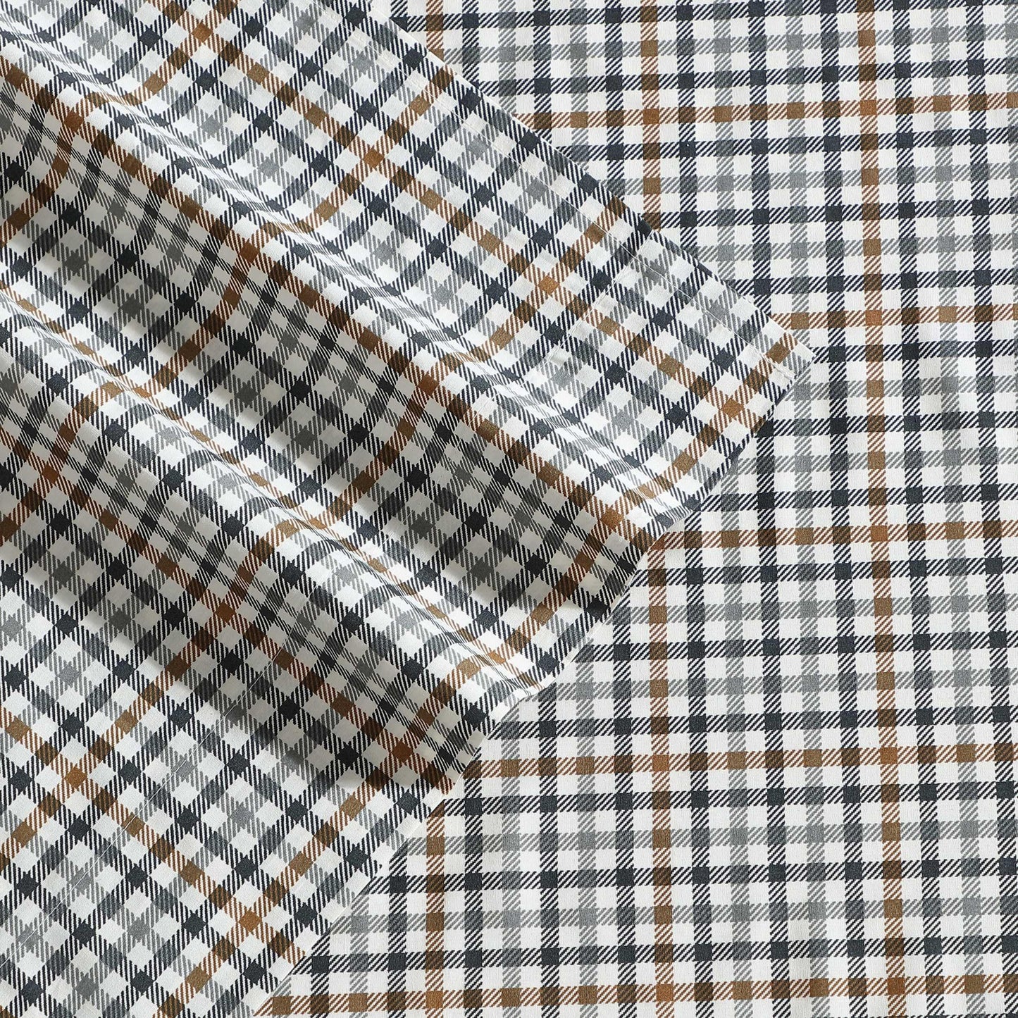 Eddie Bauer - Queen Sheet Set, Crisp & Cooling Sheets w/a Naturally Smooth Cotton Percale Lightweight Feel - Matching Pillowcases & Deep Pocket Fitted