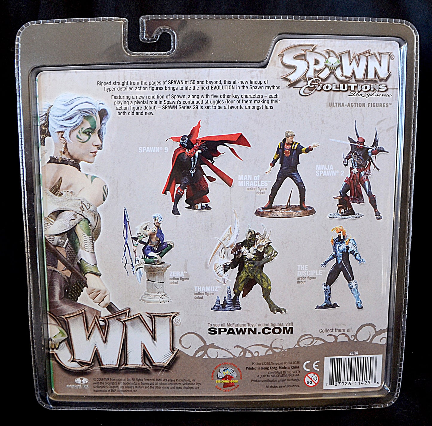 McFarlane Toys 6" Spawn Series 29 - Zera Spawn