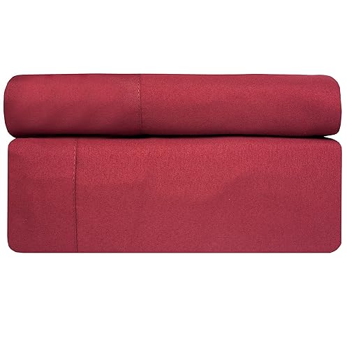 Aurora Bedding 1 1800 Series 6 Piece Bed Sheet Set with Deep Pocket-Luxury, Soft, Comfort, Hypoallergenic-Same Price with 2 Extra Pillowcases-Full,