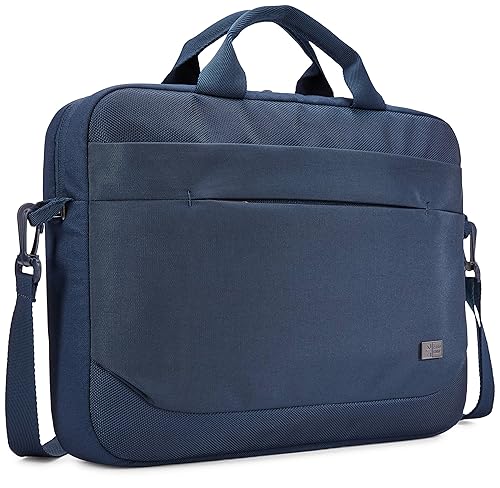 Case Logic Advantage 14" Attaché-Dark Blue, 13"x14.6"x2.8" (3203987)