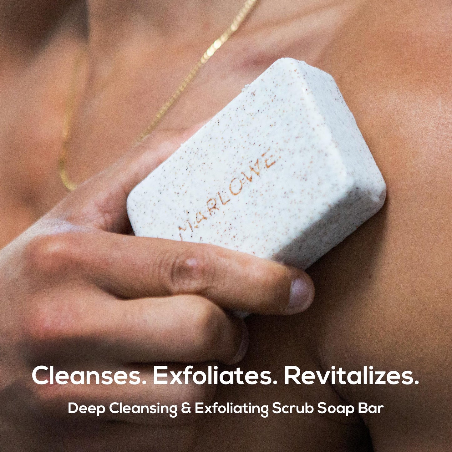 MARLOWE. Body Scrub Soap, Exfoliating Soap Bar, Sage + Fir, 7 oz Beauty and Personal Care MARLOWE.