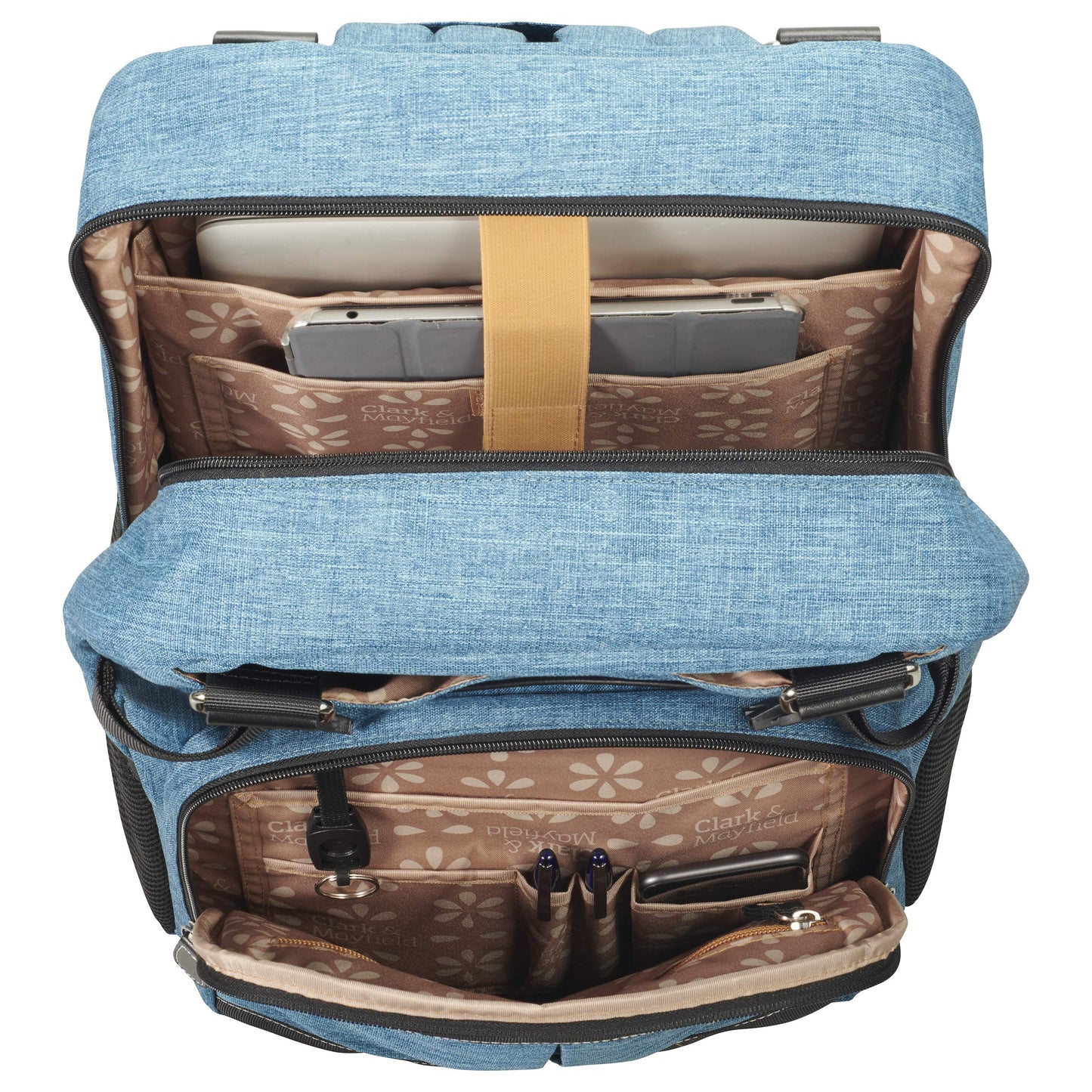 Clark & Mayfield Reed Backpack 17 (Deep Teal)