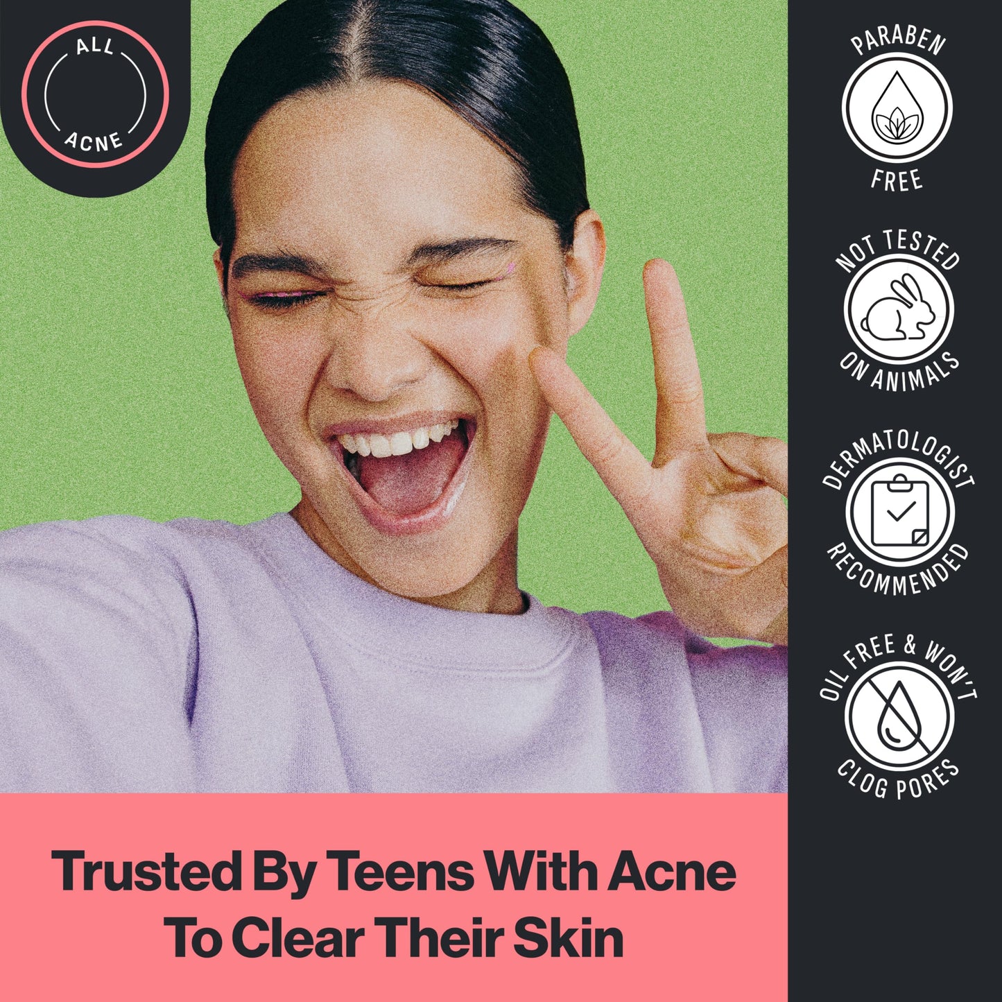 Oxy Rapid Acne Spot Treatment for Face & Body, Maximum Strength 10% Benzoyl Peroxide Blemish Cream Medication for Blackheads, Prebiotic Pimple Cream