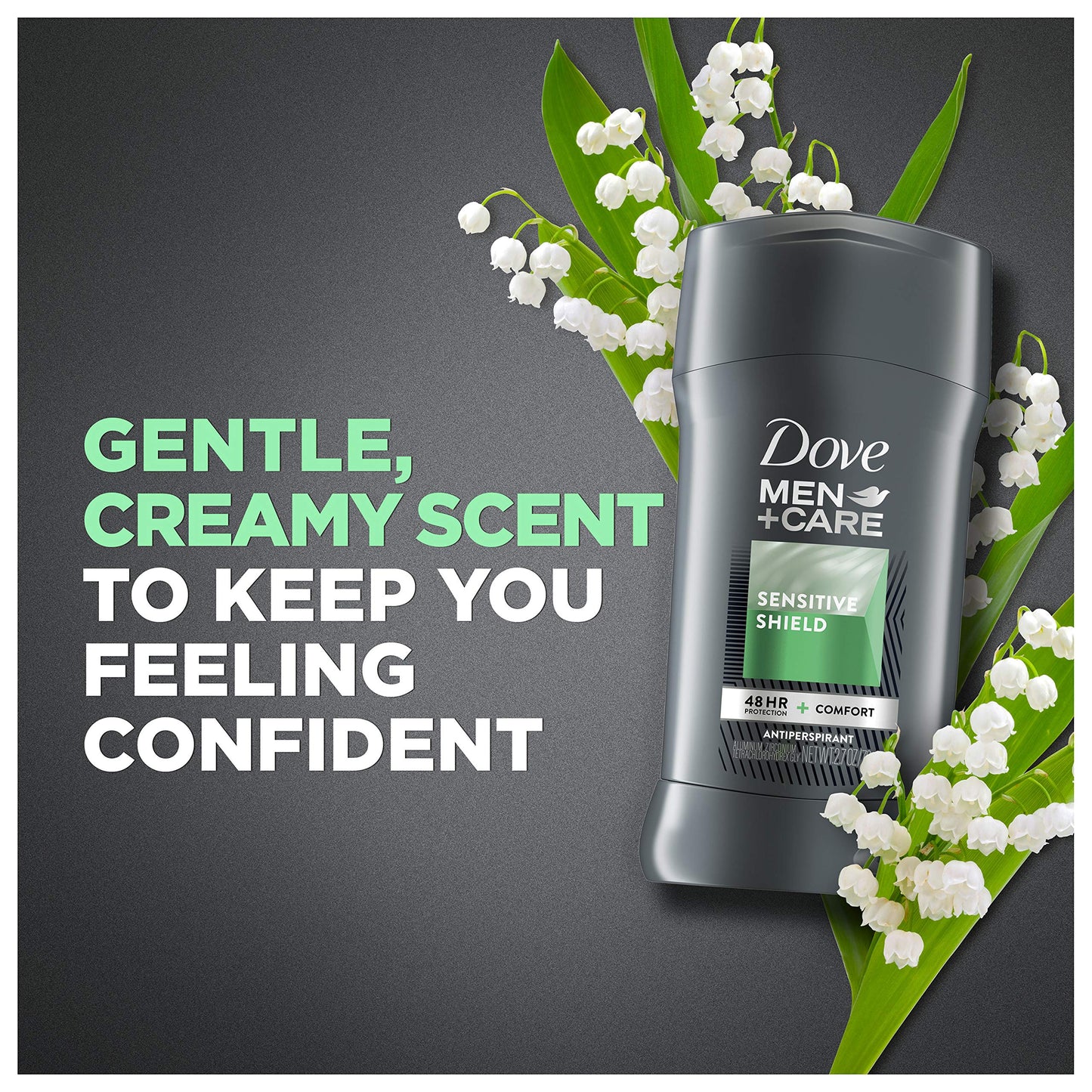 Dove Men+Care Antiperspirant Deodorant, Sensitive Shield 2.6 oz (Pack of 3) Beauty and Personal Care Dove