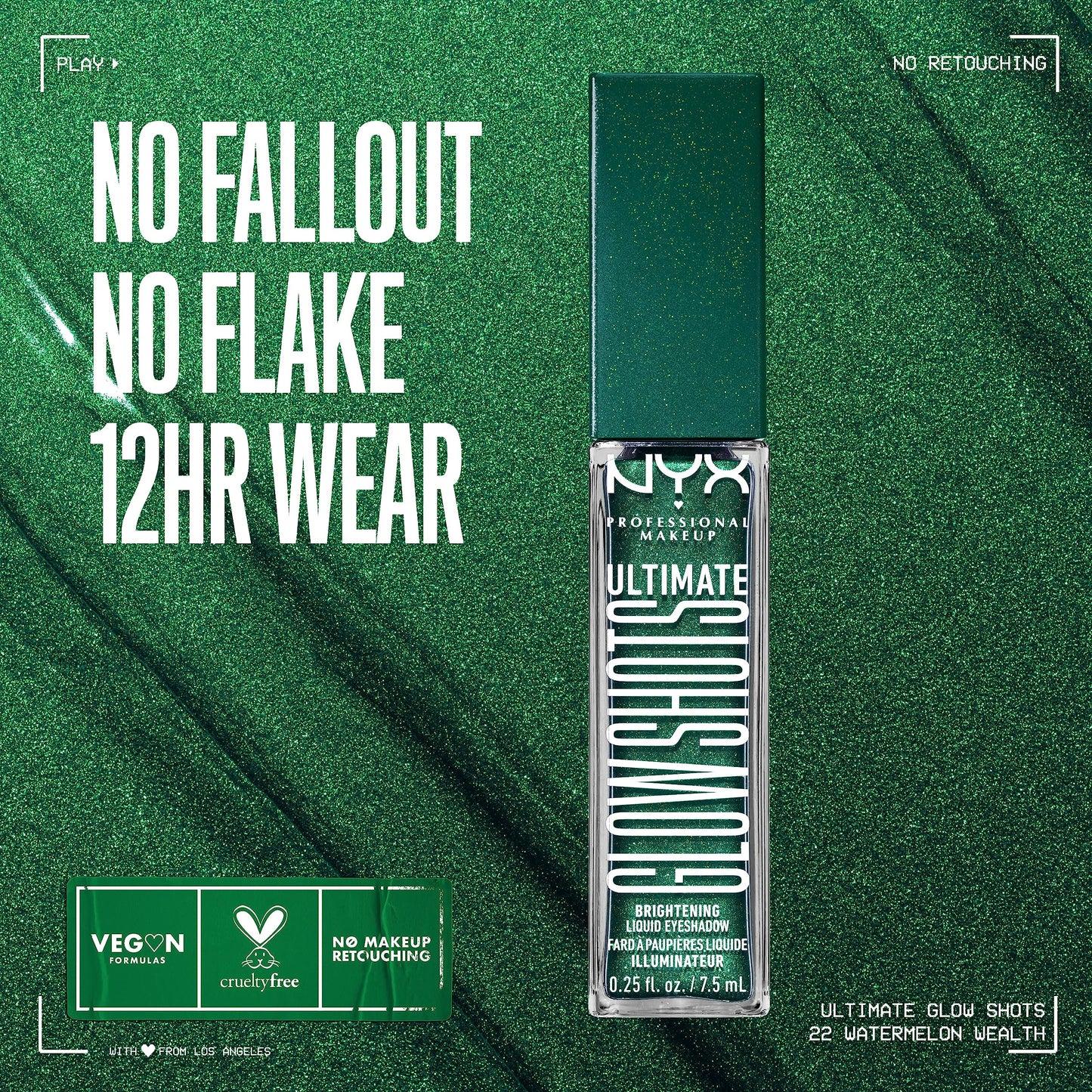 NYX Professional Makeup, Ultimate Glowshots Vivid Rich - Watermelon Wealth